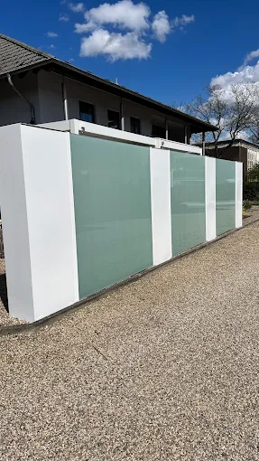 Glas Sichtschutz