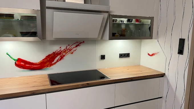 Küchenrückwand Glas