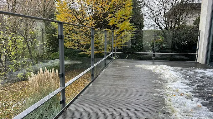 Glasgeländer Terrasse