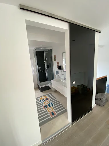 Schiebetür Glas